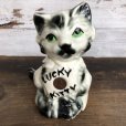 画像1: Vintage Lucky Kitty Ceramic Bank (S775) (1)