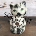 Vintage Lucky Kitty Ceramic Bank (S775)