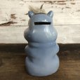 画像3: Vintage Hippo Ceramic Bank (S776)