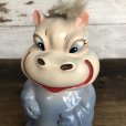 画像9: Vintage Hippo Ceramic Bank (S776)