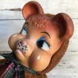 画像7: Vintage Rubber Face Doll Crying Bear (S782)