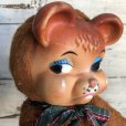 画像6: Vintage Rubber Face Doll Crying Bear (S782)