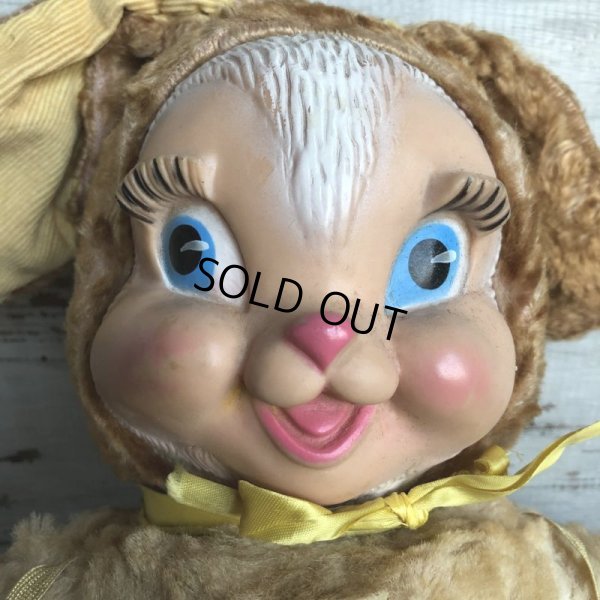 画像8: Vintage Bijoy Toy Rubber Face Doll Bunny (S796)