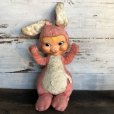 画像8: Vintage Gund Rubber Face Doll Pink Bunny (S793)