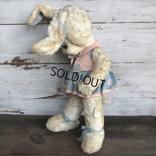 画像4: Vintage Rushton Rubber Face Doll Bunny (S797)