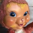 画像5: Vintage Gund Rubber Face Doll Pink Bunny (S793)