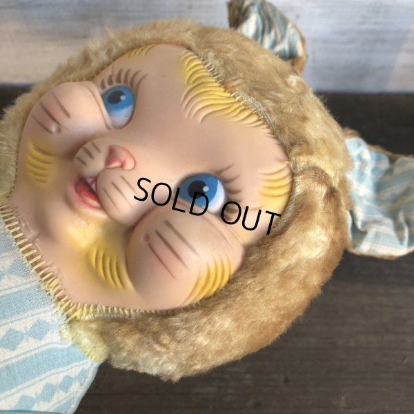 画像8: Vintage Gund Rubber Face Doll Blue Bunny (S792)