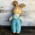 画像3: Vintage Gund Rubber Face Doll Blue Bunny (S792)