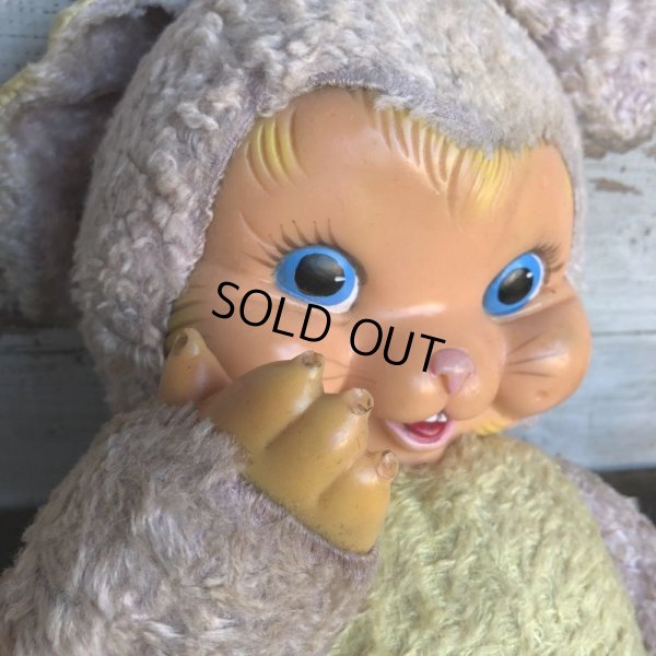 画像6: Vintage Gund Rubber Face Doll Bunny (S794)