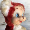 画像7: Vintage Rushton Rubber Face Doll Red Bear (S783)