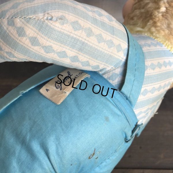 画像9: Vintage Gund Rubber Face Doll Blue Bunny (S792)