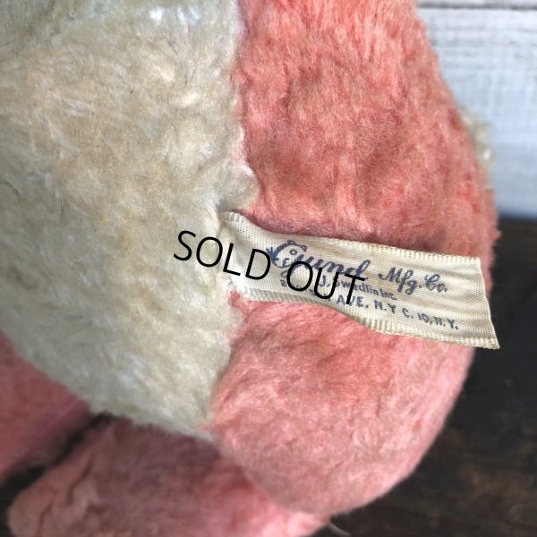 画像9: Vintage Gund Rubber Face Doll Pink Bunny (S793)