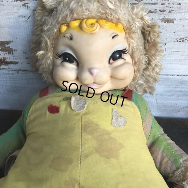 画像5: Vintage Rushton Rubber Face Doll Bunny (S795)