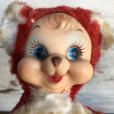 画像8: Vintage Rushton Rubber Face Doll Red Bear (S783)