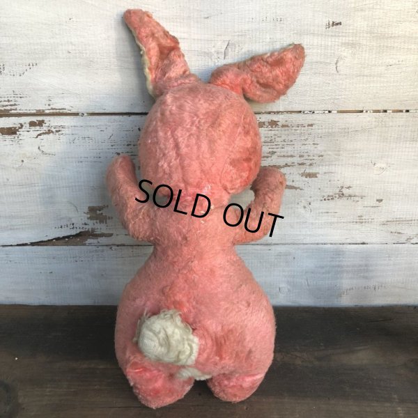 画像3: Vintage Gund Rubber Face Doll Pink Bunny (S793)
