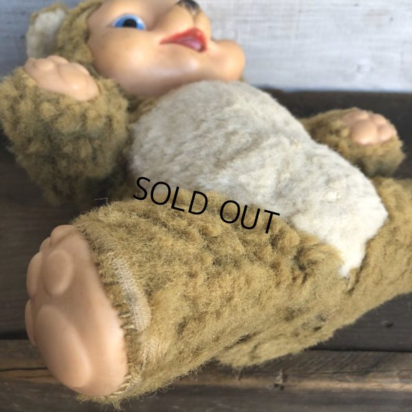 画像9: Vintage My Toy Rubber Face Doll Bear (S781)