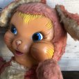 画像6: Vintage Gund Rubber Face Doll Pink Bunny (S793)