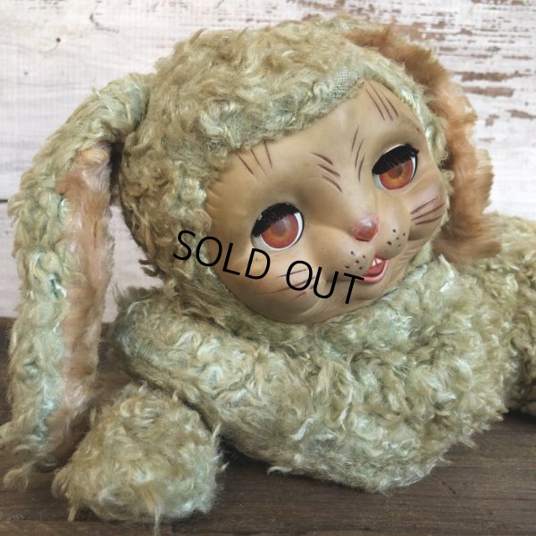 画像7: Vintage Rubber Face Doll Sleep Eyes Bunny (S799)