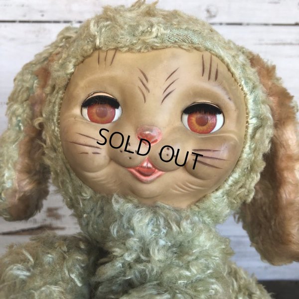 画像9: Vintage Rubber Face Doll Sleep Eyes Bunny (S799)