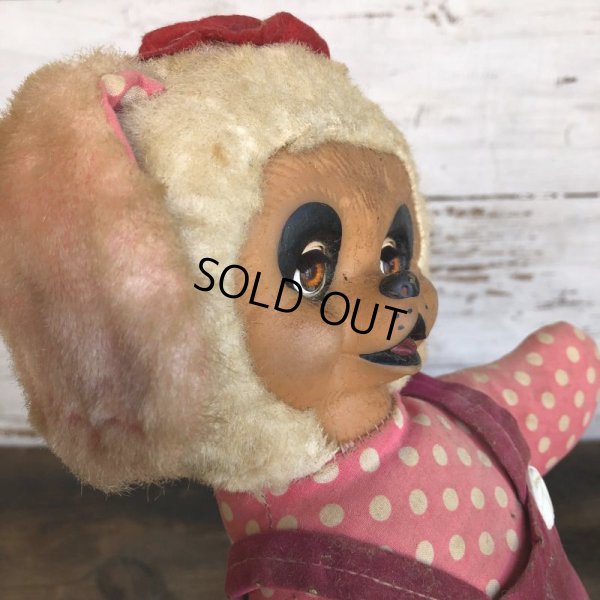 画像5: Vintage Rubber Face Doll Sleep Eyes Puppy (S798)