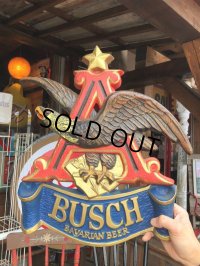 Vintage Anheuser Busch Bavarian American Eagle Budweiser Plaque Sign  (S766) 