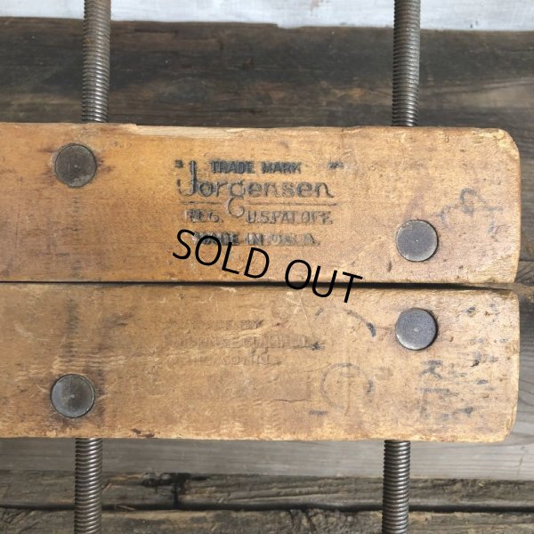 画像10: Vintage Wood Clamp Jorgensen (S771)