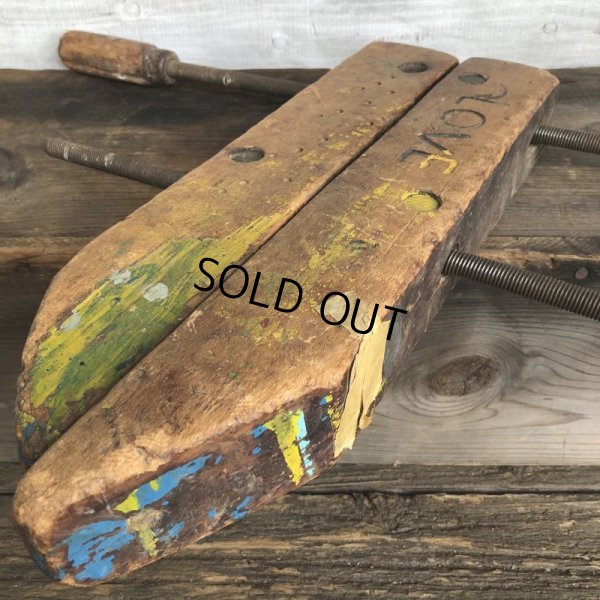 画像6: Vintage Wood Clamp Jorgensen (S772)