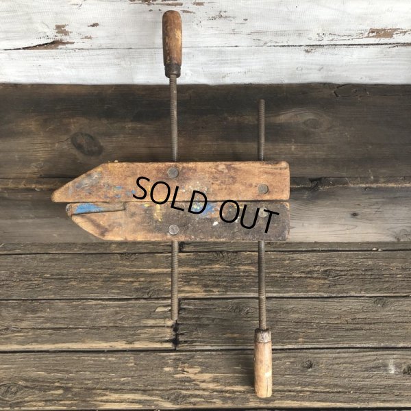 画像3: Vintage Wood Clamp Jorgensen (S772)