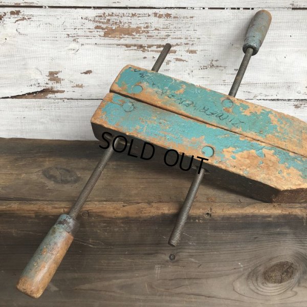 画像6: Vintage Wood Clamp Jorgensen (S771)