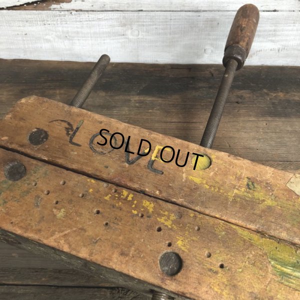 画像7: Vintage Wood Clamp Jorgensen (S772)