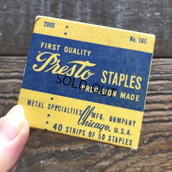 画像4: Vintage Presto Staples (S773)