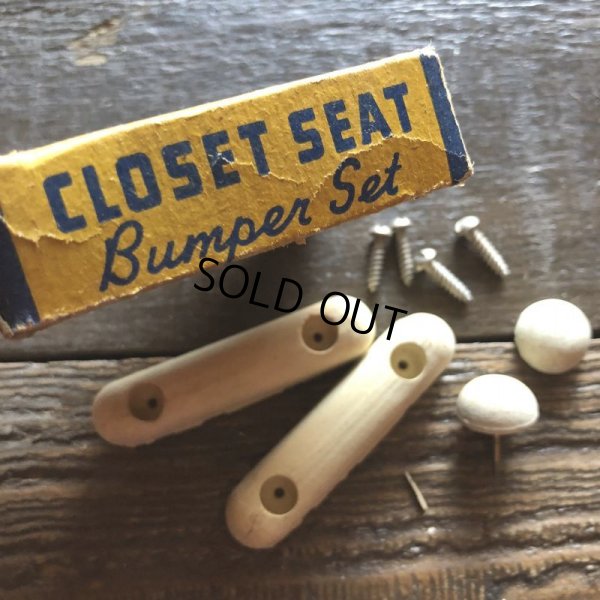 画像3: Vintage Closet Seat Bumper Set (S777)
