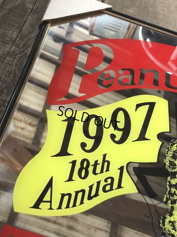 画像8: Vintage Planters Mr Peanut 18th Pub Mirror 51x41cm (S791)