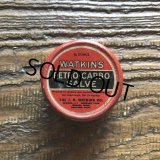 Vintage Watkins Petro-Carbo Salve (S787)