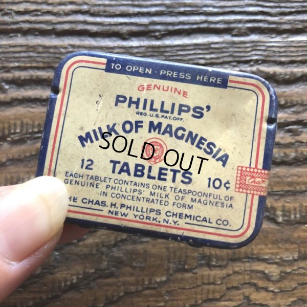 画像5: Vintage Phillip' Milk Of magnesia Tablets (S786)
