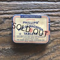 Vintage Phillip' Milk Of magnesia Tablets (S786)