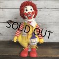 70s Vintage Hasbro Ronald McDonald Doll  (S792)