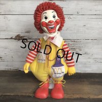 70s Vintage Hasbro Ronald McDonald Doll  (S792)