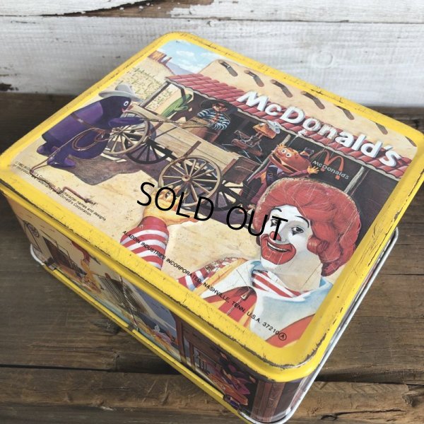 画像6: 80s Vintage Lunch Box McDonald's (S793)