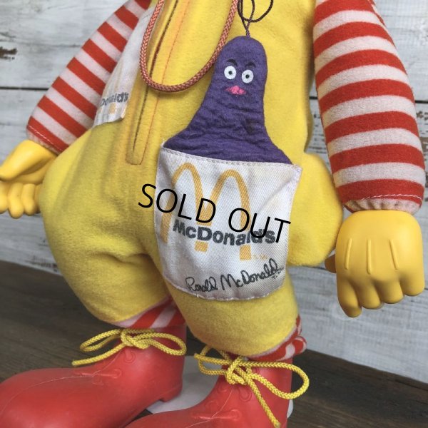 画像3: 70s Vintage Hasbro Ronald McDonald Doll  (S792)