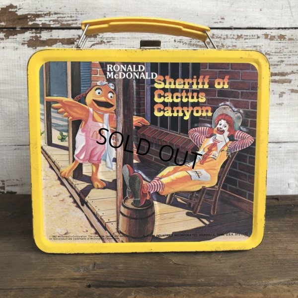 画像1: 80s Vintage Lunch Box McDonald's (S793)