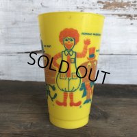 70s Vintage McDonalds Plastic Cup (S794)