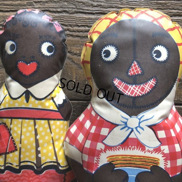 画像7: 40s Vintage Aunt Jemima Advertising Oil Cloth Doll Complete Set (S800)