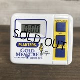 Vintage Planters Mr. Peanut Gold Measure (S808)