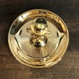 画像9: Vintage Planters Peanut Mr. Peanut Gold Metal Ashtray (S809)