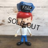 70s Vintage Dakin Douglas Oil Company Freddy Fast  (S820)