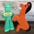 画像1: 80s Vintage Gumby & Porky Soaky Bubble Bath Bottle Set (S819) (1)