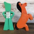 画像3: 80s Vintage Gumby & Porky Soaky Bubble Bath Bottle Set (S819)