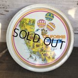 Vintage California Disneyland Tin Tray (S815)