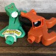 画像7: 80s Vintage Gumby & Porky Soaky Bubble Bath Bottle Set (S819)